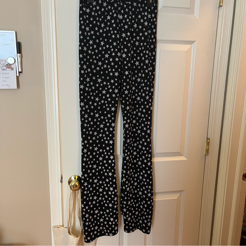 Star bell bottom pants